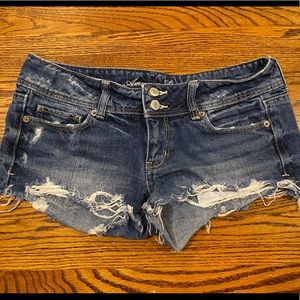 Dark Wash AE Shorts